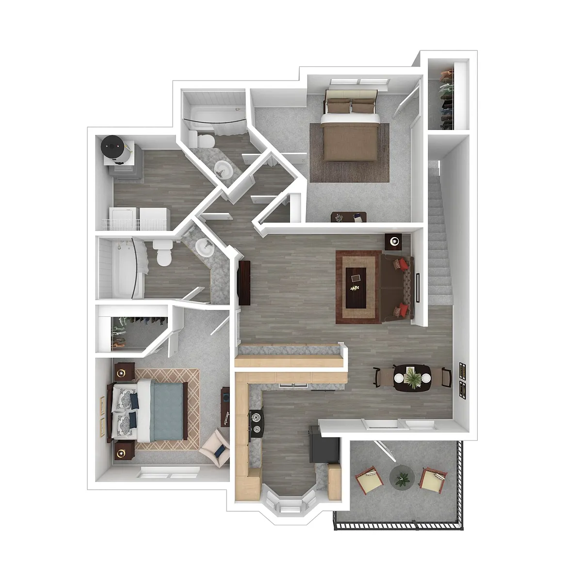 Floor plan Brookside