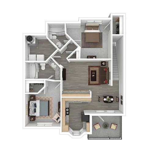 Floor plan Brookside