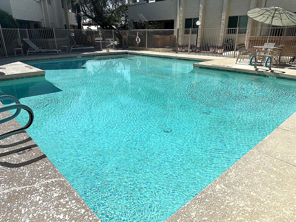 Swimming pool is loacted just outside a few feet from your front door!