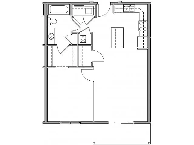 Floor plan Dearborne