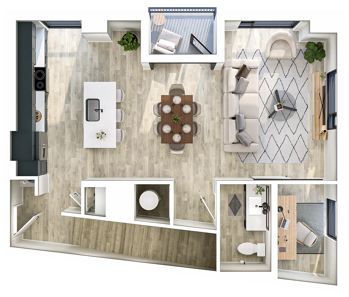 Floor plan T2