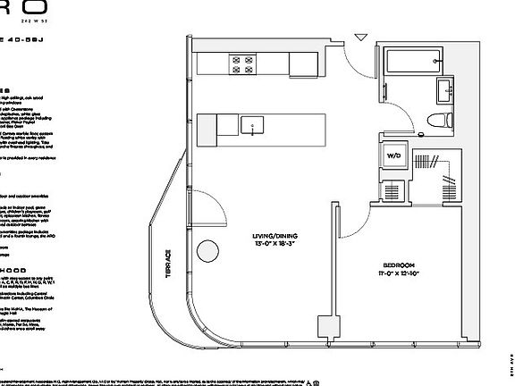 2nd image of 242 W 53rd St APT 52J