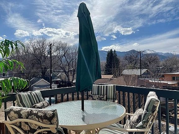 Deck View of Pikes Peak