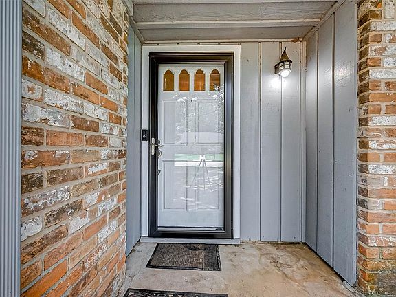 The Covered Front Door Entry.