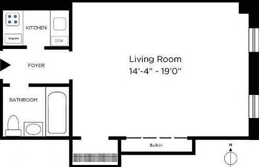 2nd image of 405 W 23rd St APT 8C