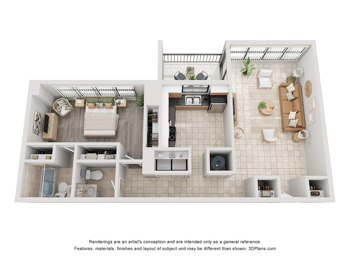 Floor plan Model A