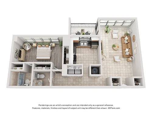 Floor plan Model A