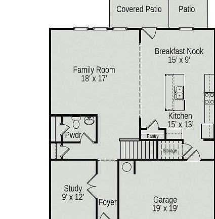 Rendering of First Floor