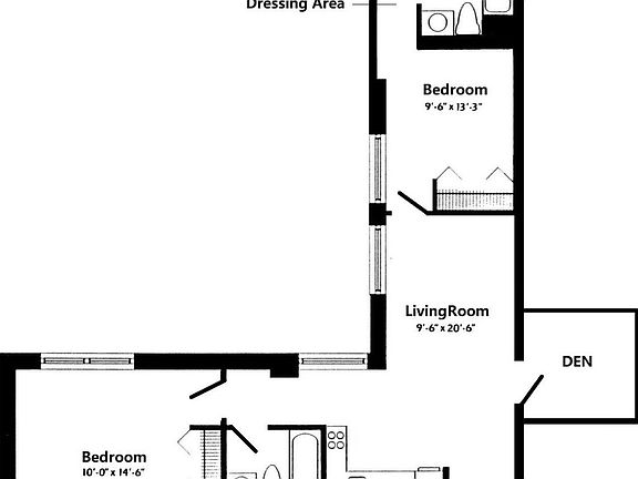 2nd image of 150 W 51st St APT 1528