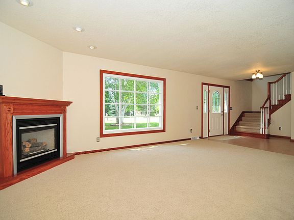 Generous living room