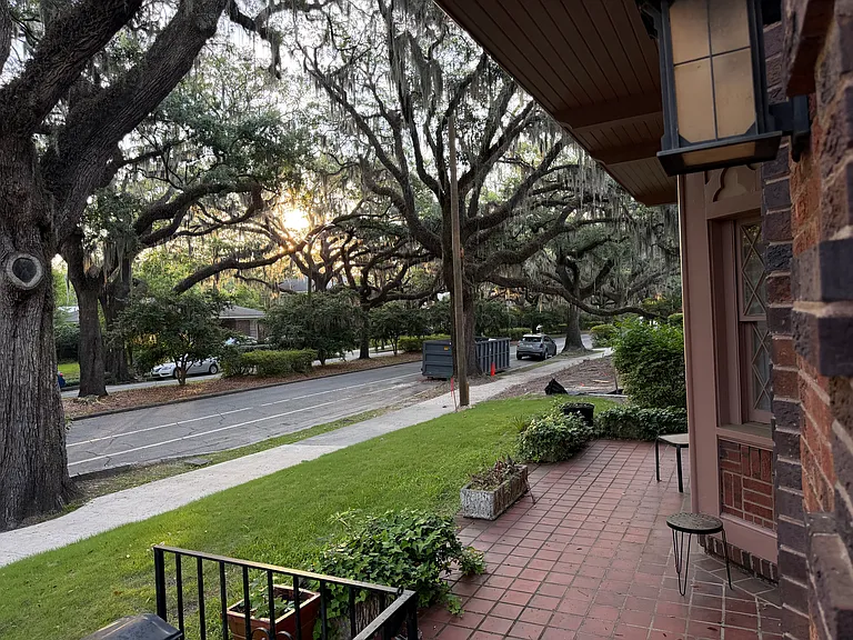 View from front door