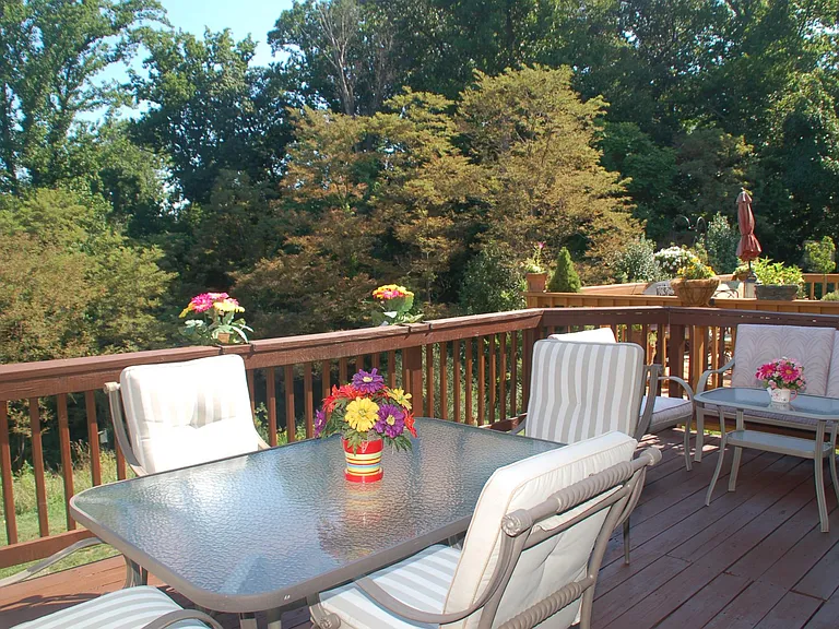 Outdoor Deck from Kitchen