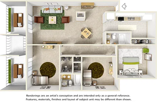 Floor plan Heron Enhanced