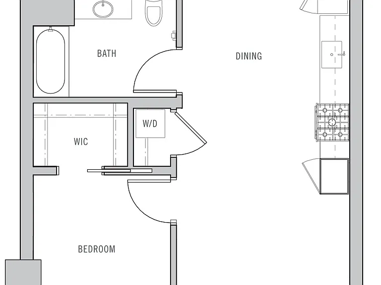 Circa LA - B - 1 Beds - 1 Baths - 763 Sq. ft.