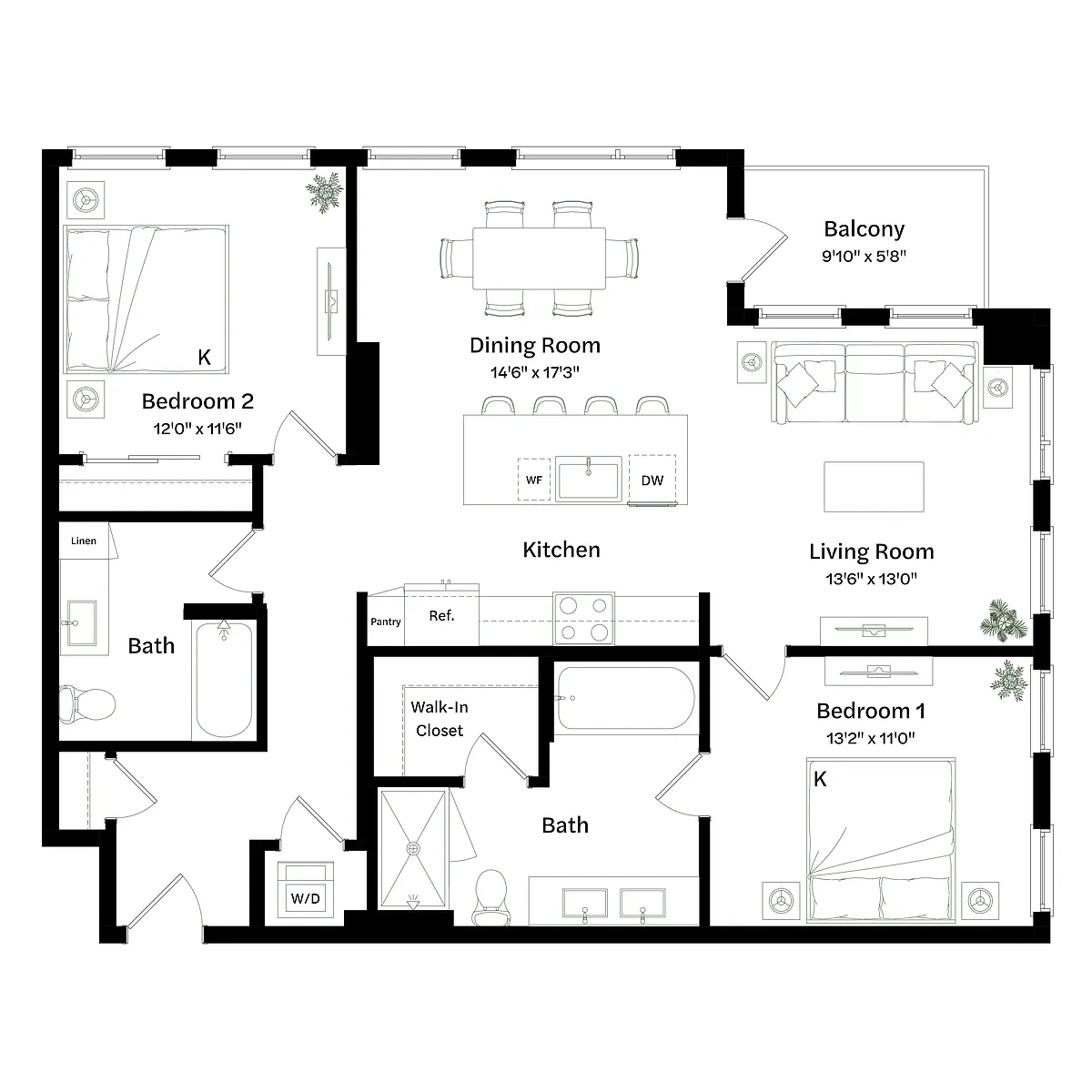 Floor plan B4