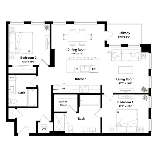 Floor plan B4