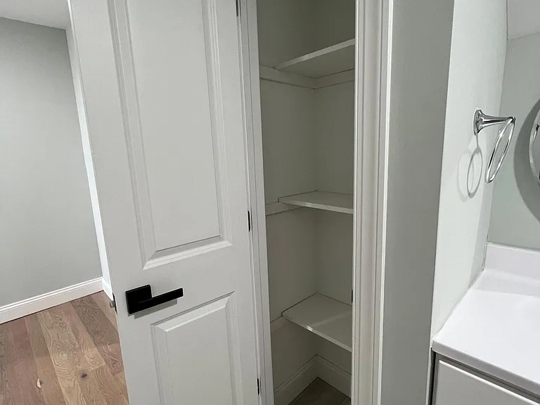 Second Floor Bathroom Linen Closet