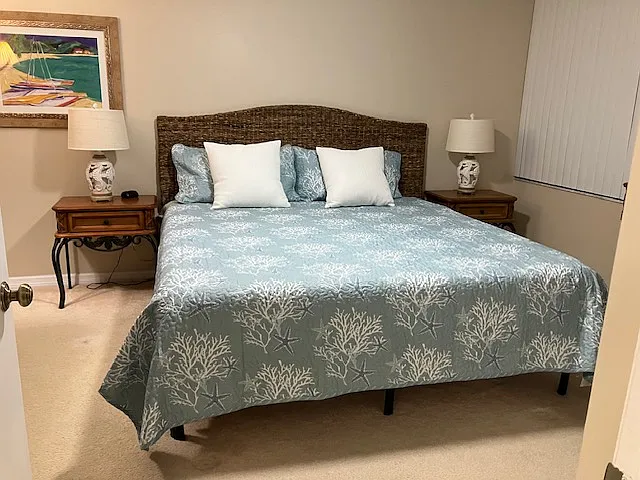 New King Bed In Master Bedroom