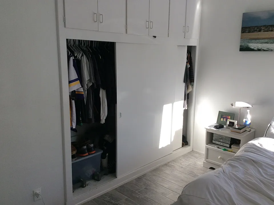 Master bedroom closet