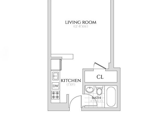 2nd image of 208 W 23rd St APT 802