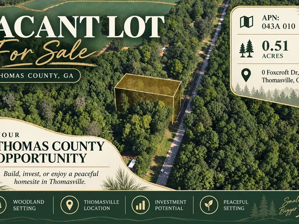 0 Foxcroft Dr, Thomasville, GA 31757