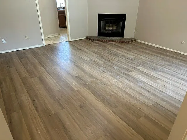 Living Room with Vaulted Ceiling