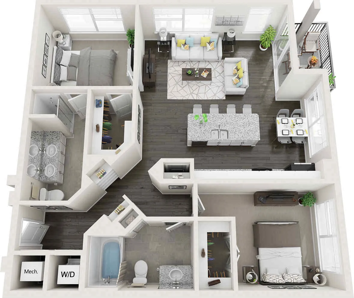 Floor plan B2