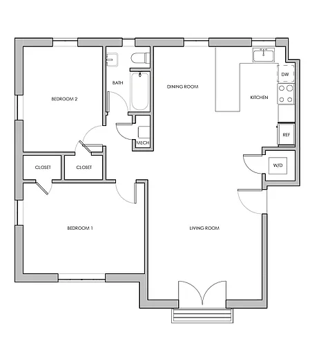 Floor plan Aderhold