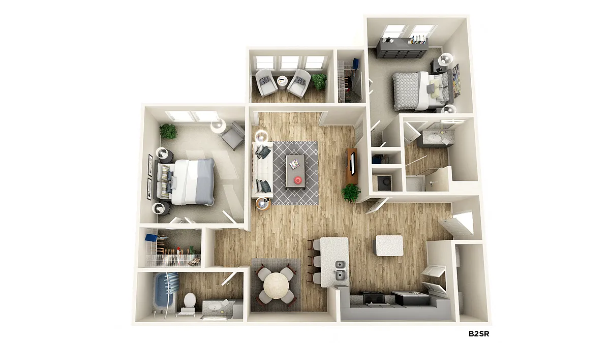Floor plan B2SR-Maverick