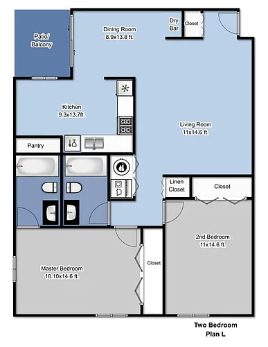 Floor plan Oak