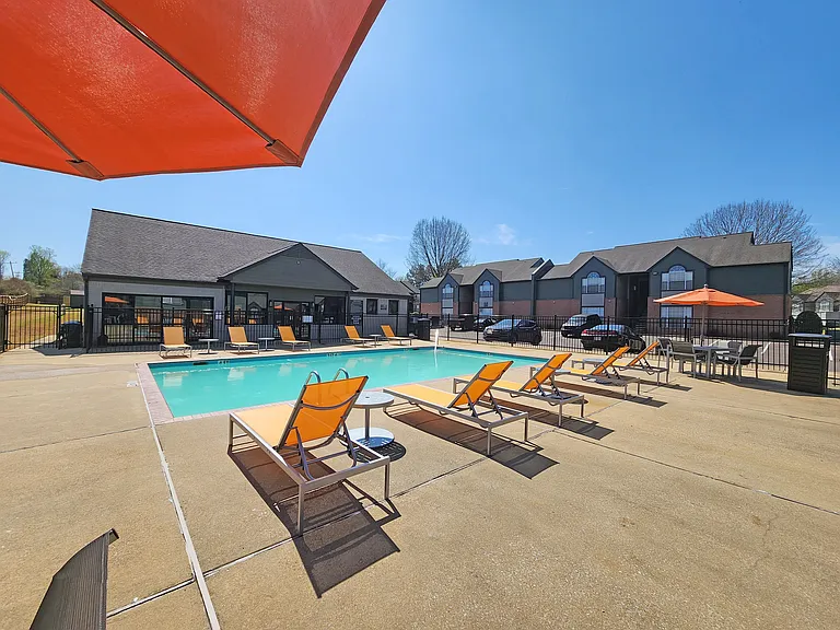Sparkling Resort Style Pool