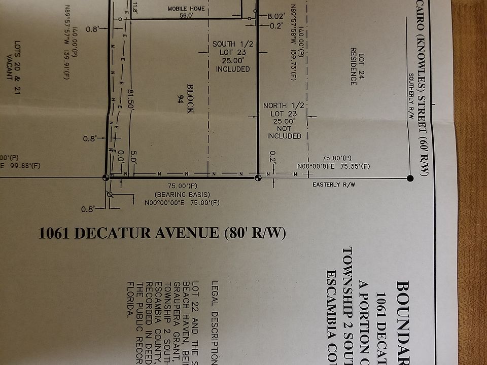 Lot 22 & South 1/2 Lot 23