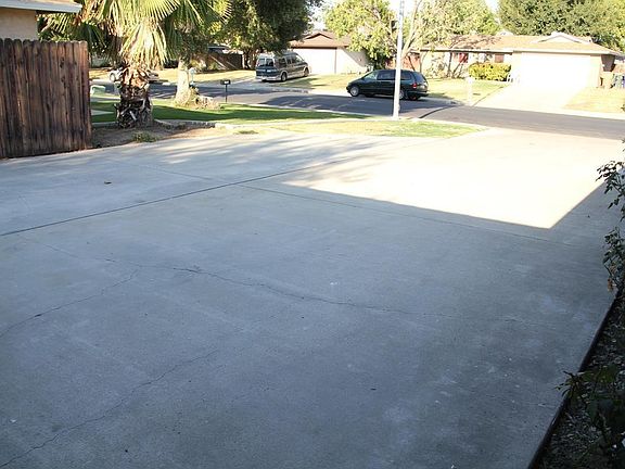 Huge driveway