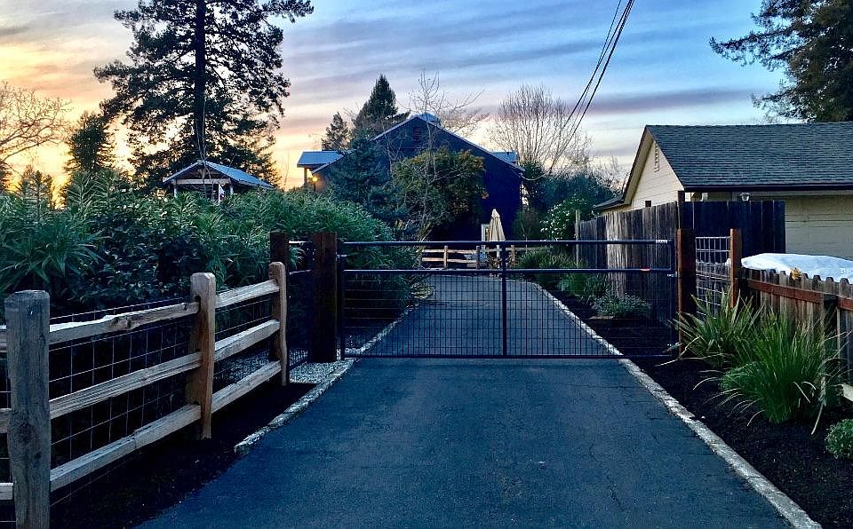 Gated Entry to Property