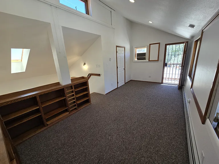 Upstairs loft bedroom area
