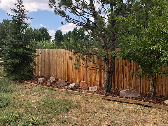 Yard with Cedar fence