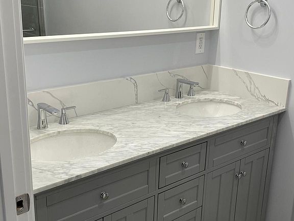 Second full bathroom vanity