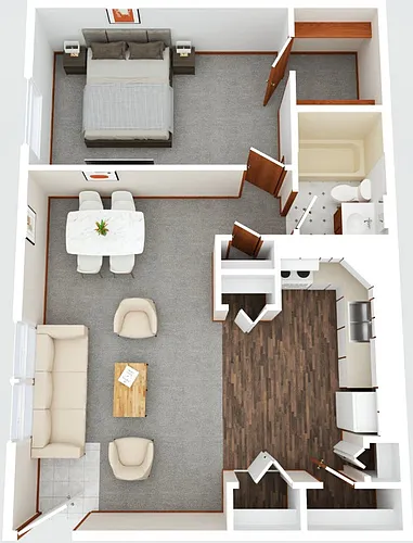 Floor plan VA - 1A