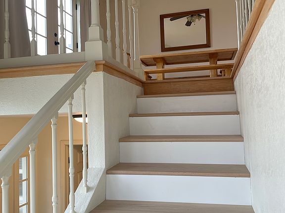 Beautiful Hardwood Staircase