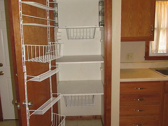 Pantry in the kitchen