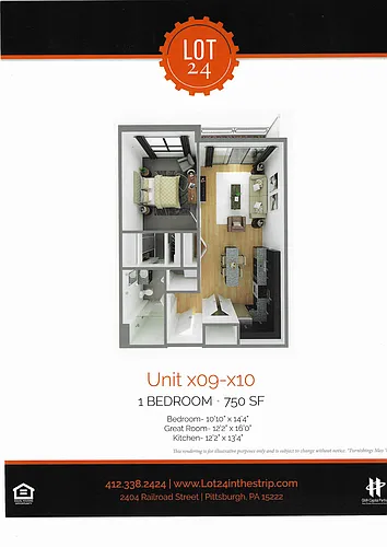 Floor plan Lot 750