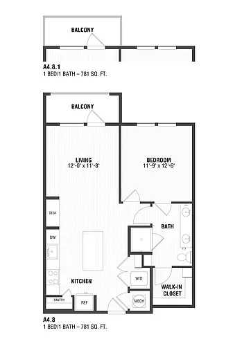 Floor plan A48