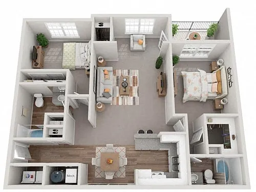 Floor plan Plan - 2x2D