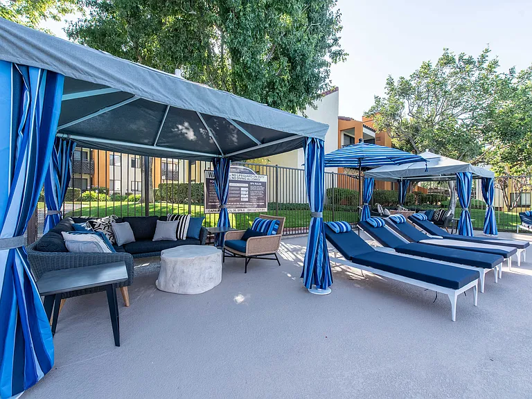 Resort Style Cabanas