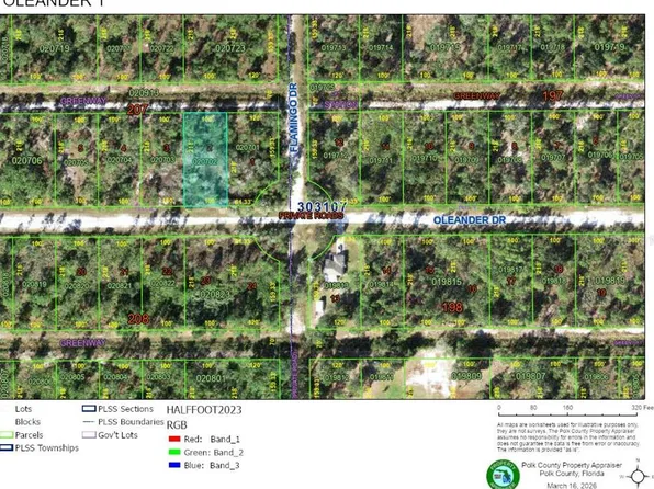 Oleander Dr Lot 2, Indian Lake Estates, FL 33855