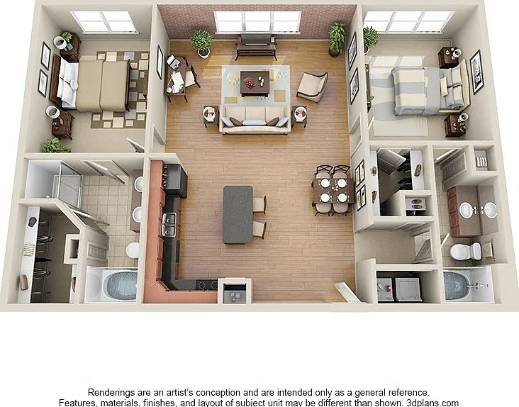 Galleria Parc Apartments — Photo 34