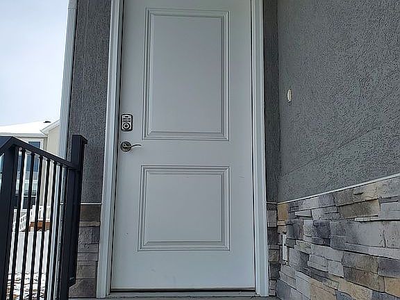 Welcome home! Keyless entry
