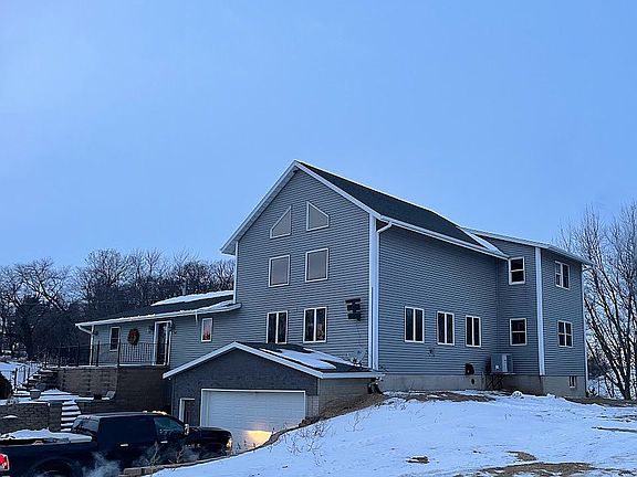 East side of the house