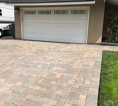Paver driveway