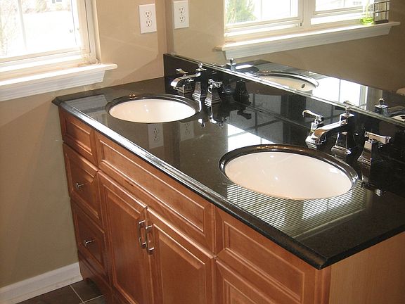 New Master Bath Double Sink 